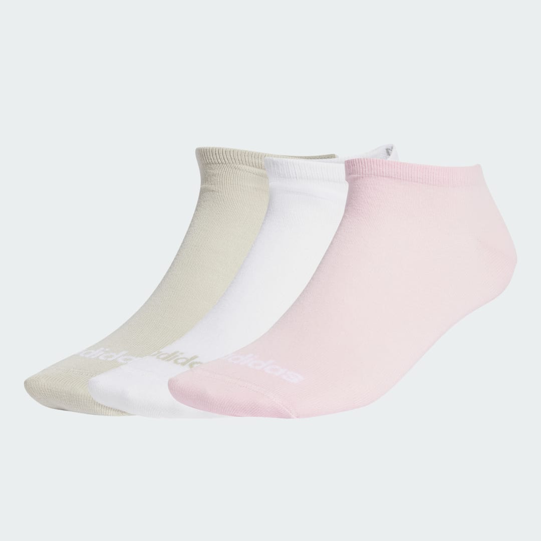 Ponožky adidas Performance Low-Cut Socks 3 Pairs Ružová | JG3699, 0