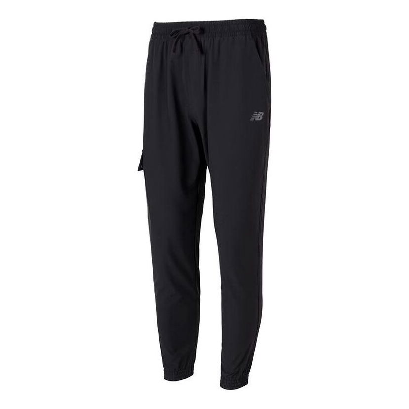 Cargo nohavice New Balance Woven Jogger Čierna | AMP42320-BK