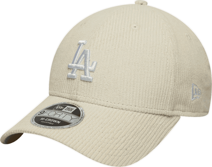 Šiltovka New Era MLB Los Angeles Dodgers 9Forty Corduroy Cap Béžová | 60691060-270