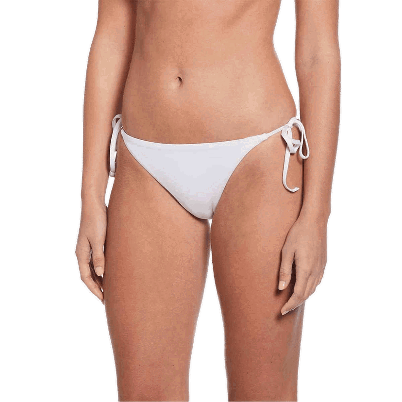 Plavky Nike Nike String Bikini Bottom Biela | NESSF245-100