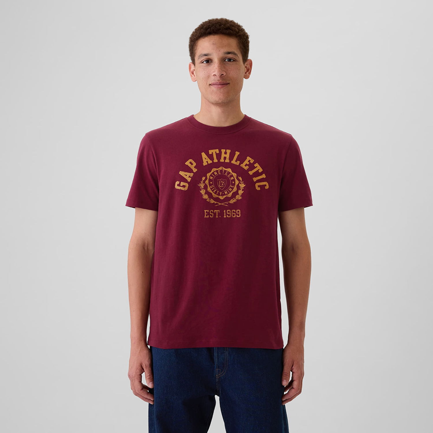 Tričko GAP T-shirt Logo Tee Red Delicious L Červená | 542179-00, 0