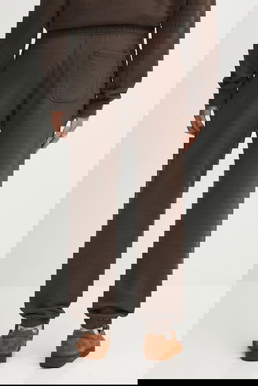 Tepláky New Balance Made in USA Core Sweatpant Hnedá | MP43547-RHE, 4