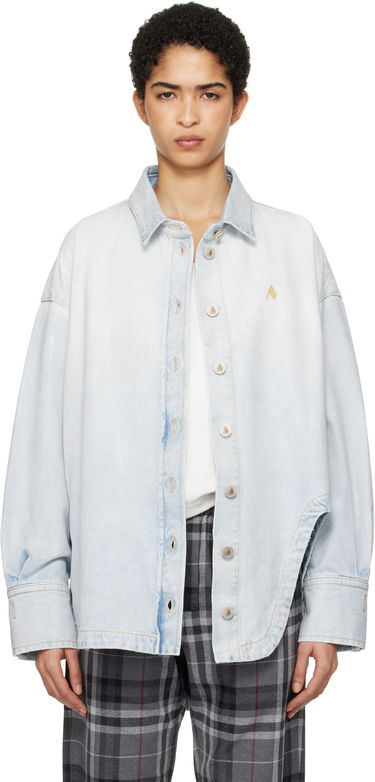 Košeľa The Attico Attico Diana Denim Shirt Modrá | 250WCB00068 DDD085SS, 0