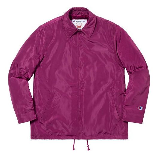 Vetrovka Supreme Crossover Solid Coach Jacket Fialová | SUP-FW18-389