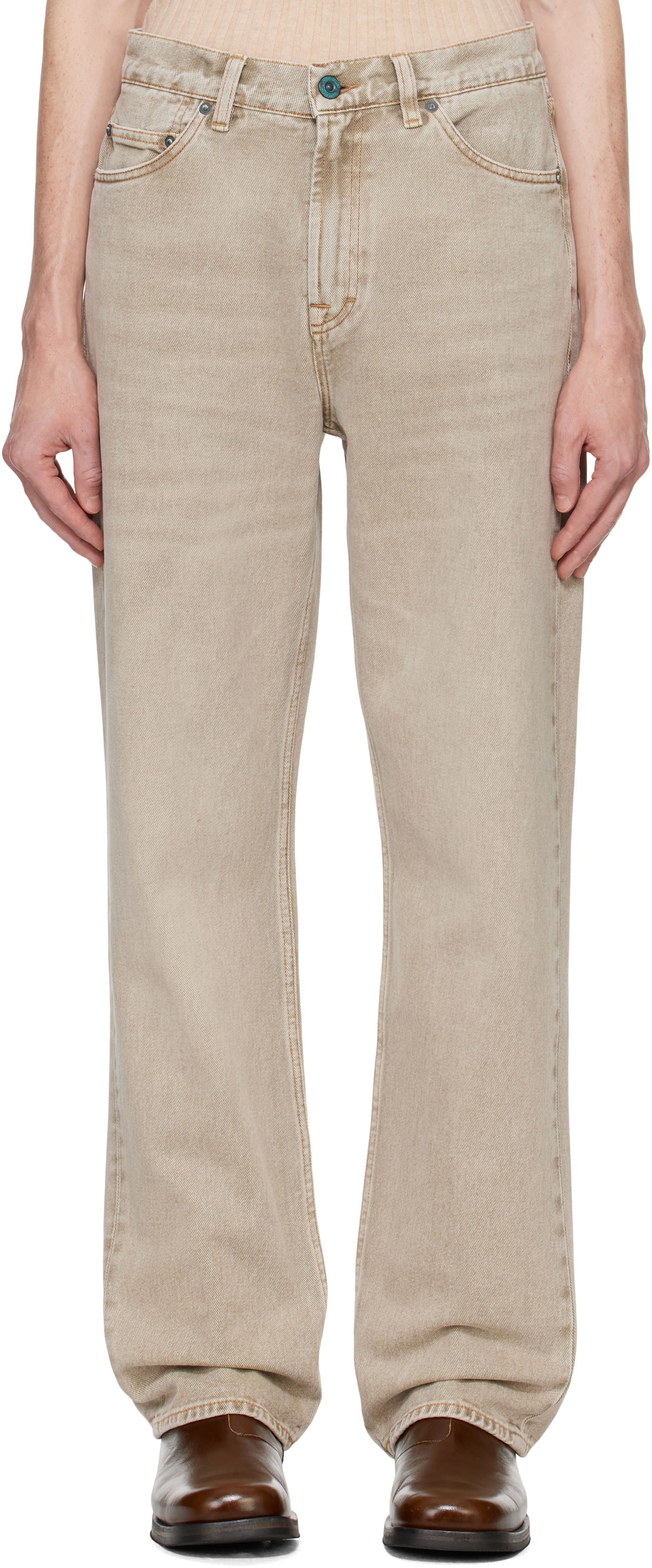 Džínsy OUR LEGACY Formal Cut Jeans Šedá | M4245FW, 0