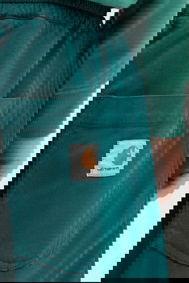 Nohavice Carhartt WIP Floyde Drawstring Wide Leg Pant Zelené | I034816.2PBGD, 3