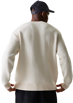 Sveter New Era NBA Knit Los Angeles Lakers Sweater Béžová | 60684350-270, 4