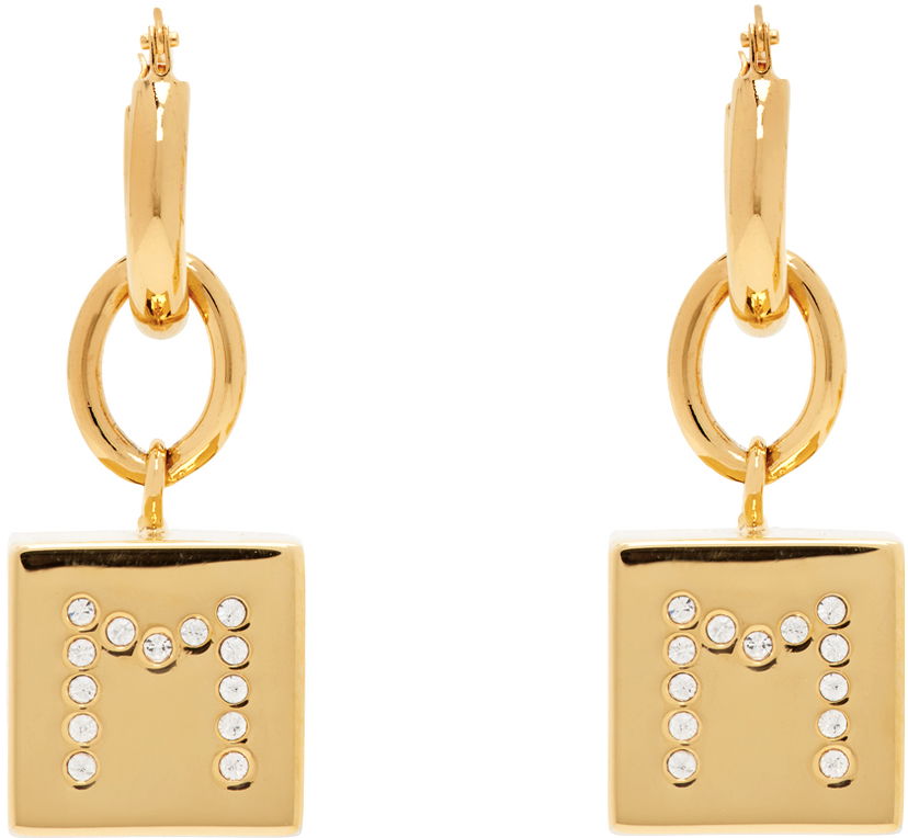 Náušnice Marni Dice Earrings Žltá | ORMV0470A0 M2000