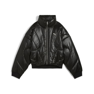 Prešívaná bunda Puma DARE TO Cropped Puffer Jacket Čierna | 632173_01, 5
