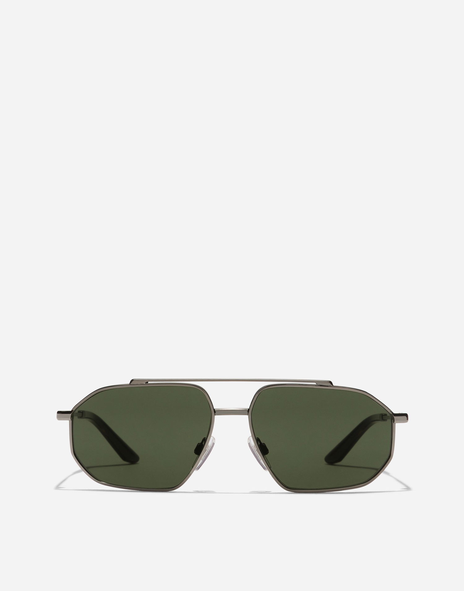 Slnečné okuliare Dolce & Gabbana Metal Classic Geometric Double Bridge Sunglasses Metalická | VG2328VM4719V000, 0