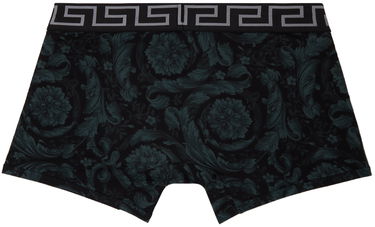 Boxerky Versace Versace Barocco Long Boxers Čierna | 1001384_1A11188, 1