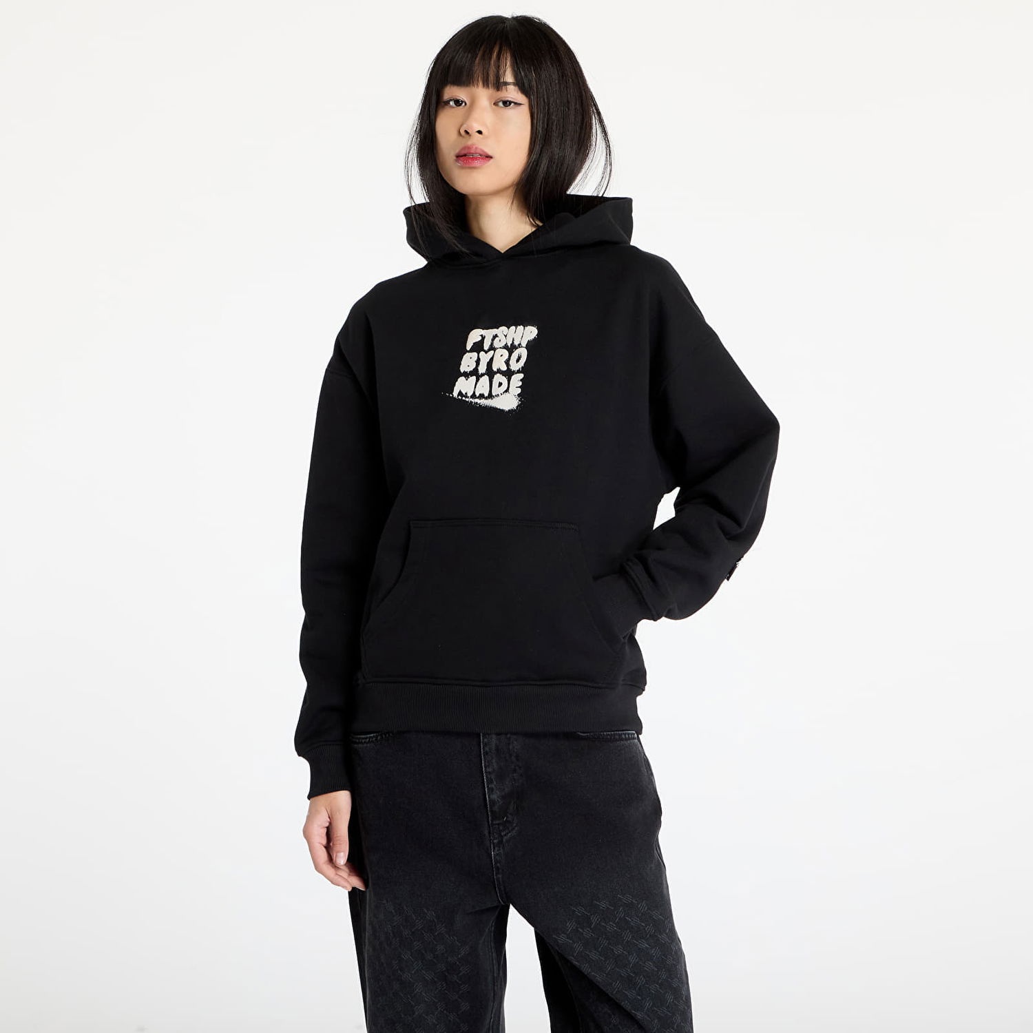 Mikina Footshop FTSHP RFTW Hoodie Čierna | FTSHP_337, 1