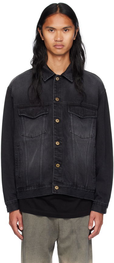 Bunda We11done Denim Jacket Čierna | WD-DJ2-24-364-U-BK, 0