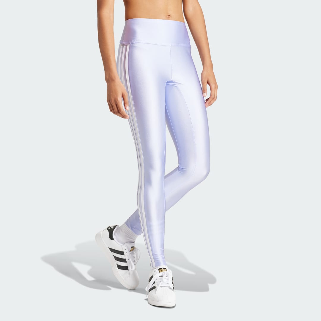 Legíny adidas Performance 3-Stripes Fialová | IP0654, 0