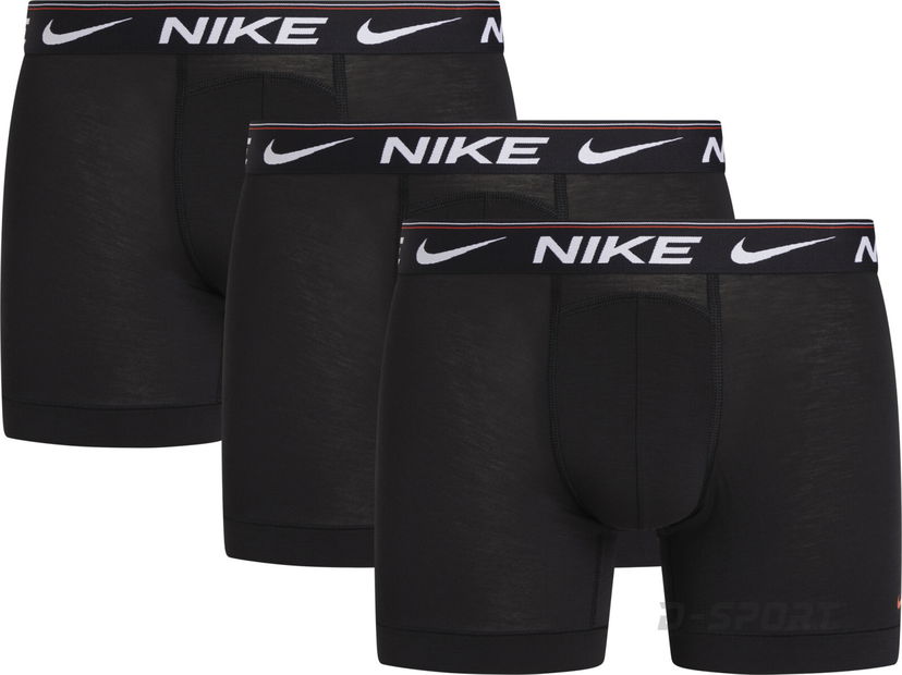 Spodná bielizeň a ponožky Nike TRUNK 3PK, KP3 Čierna | ke1256-kp3