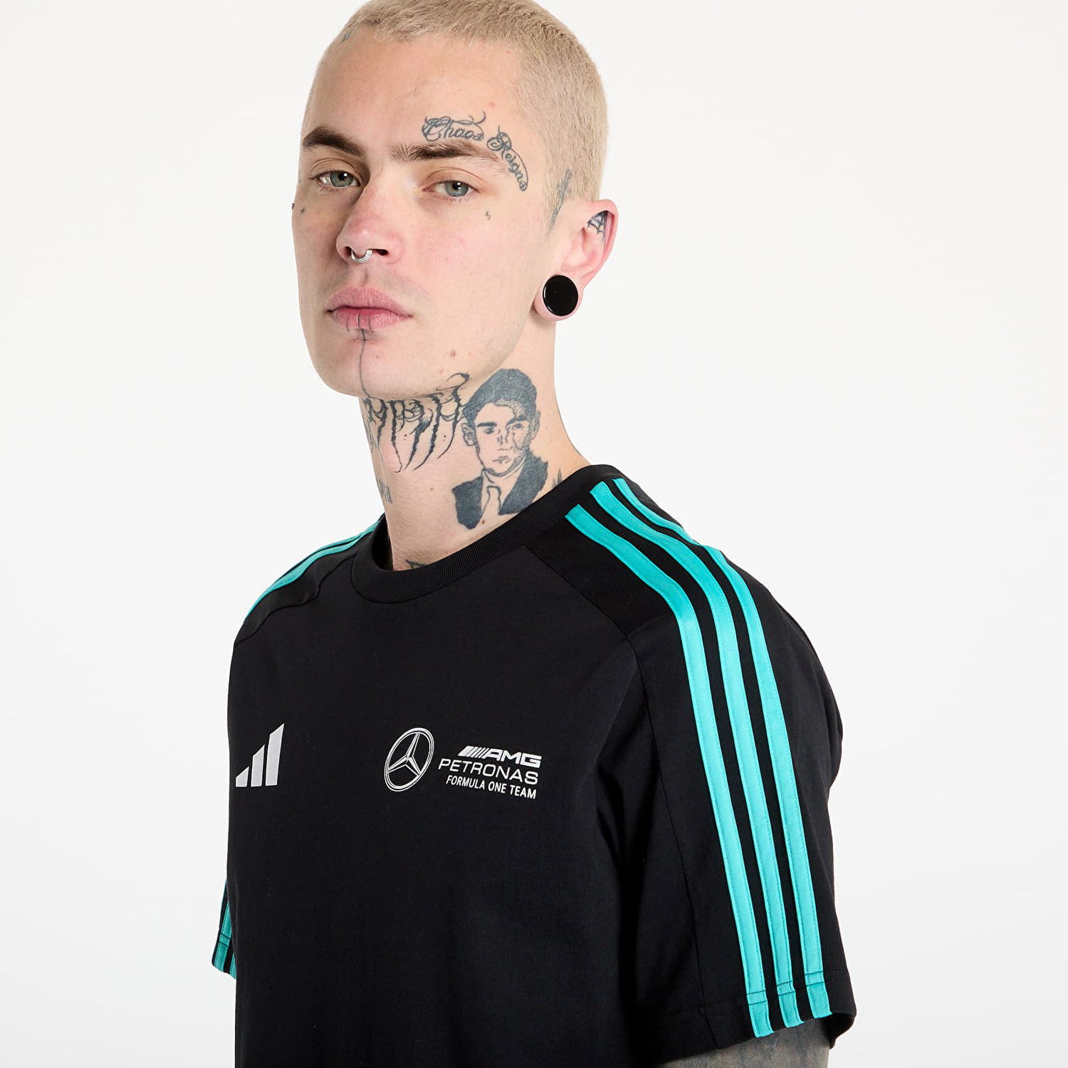 Tričko adidas Performance Mercedes - AMG Petronas Formula One Team DNA T-Shirt Čierna | JV5425, 1