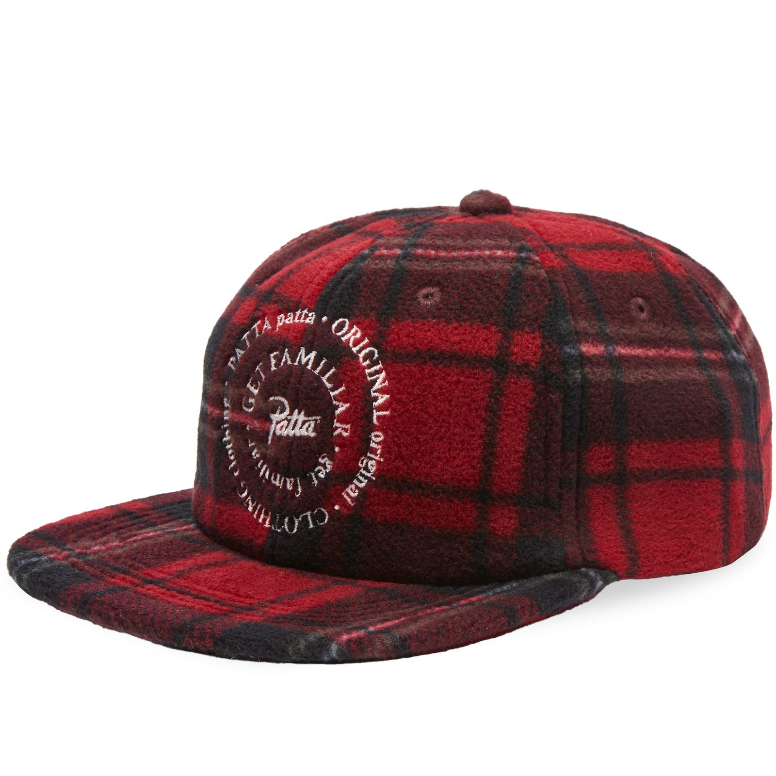 Tartan Sherpa Fleece Cap