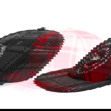 Šiltovka Patta Tartan Sherpa Fleece Cap Vínová | POC-AW23-T-A-FLC-C-001, 0