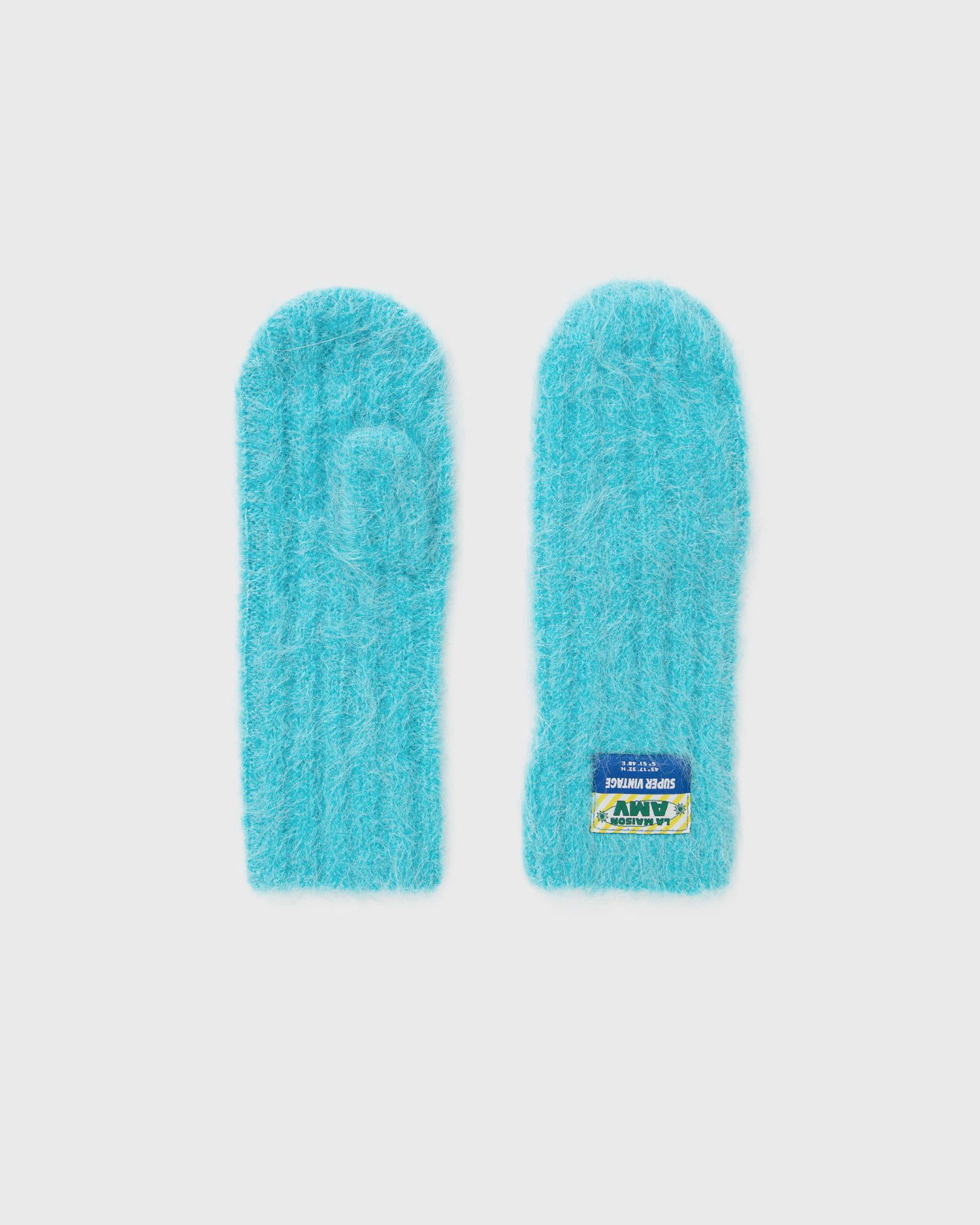 Rukavice American Vintage Knit Fingerless Gloves Modrá | BYM23AH24-PISCINE, 0