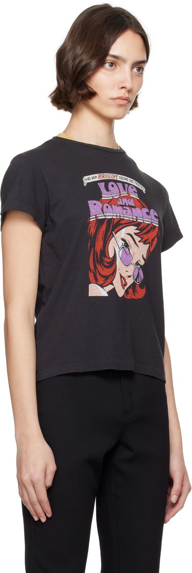 Tričko RE/DONE Re/Done Graphic Print Cotton T-Shirt Čierna | 024-02WCGT263, 1