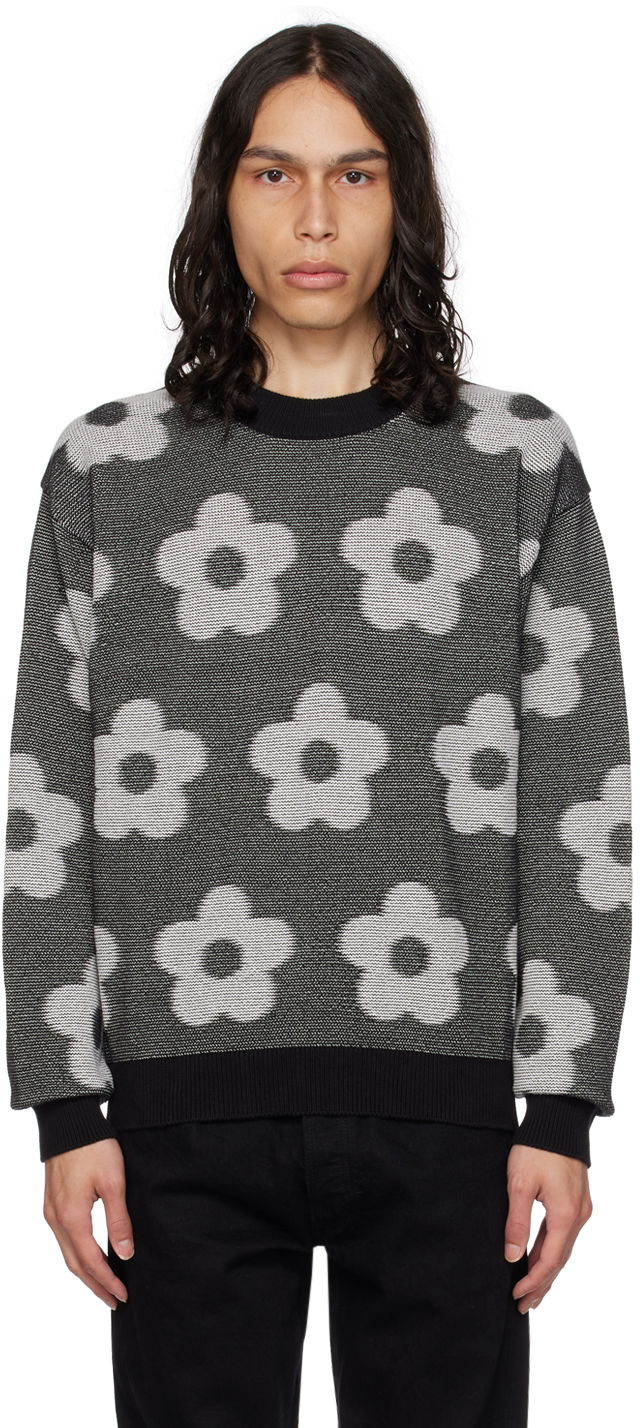 Sveter KENZO Paris Flower Spot Sweater Čierna | FD65PU4243CA, 0