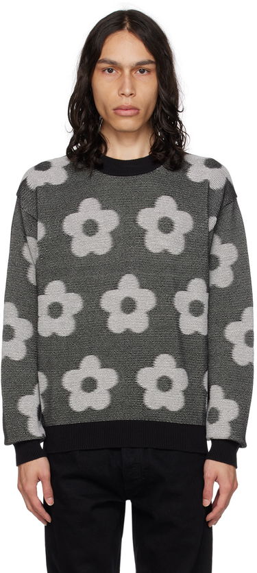 Sveter KENZO Paris Flower Spot Sweater Čierna | FD65PU4243CA, 0