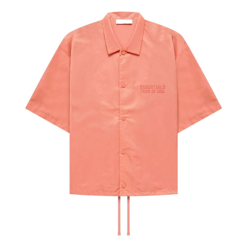 Košeľa Fear of God Essentials Nylon Shirt Oranžová | FOG-FW22-34