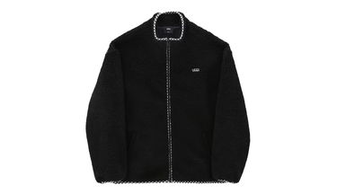 Bunda Vans Griffen Sherpa Zip Jacket Čierna | VN0A7RP1BLK, 0