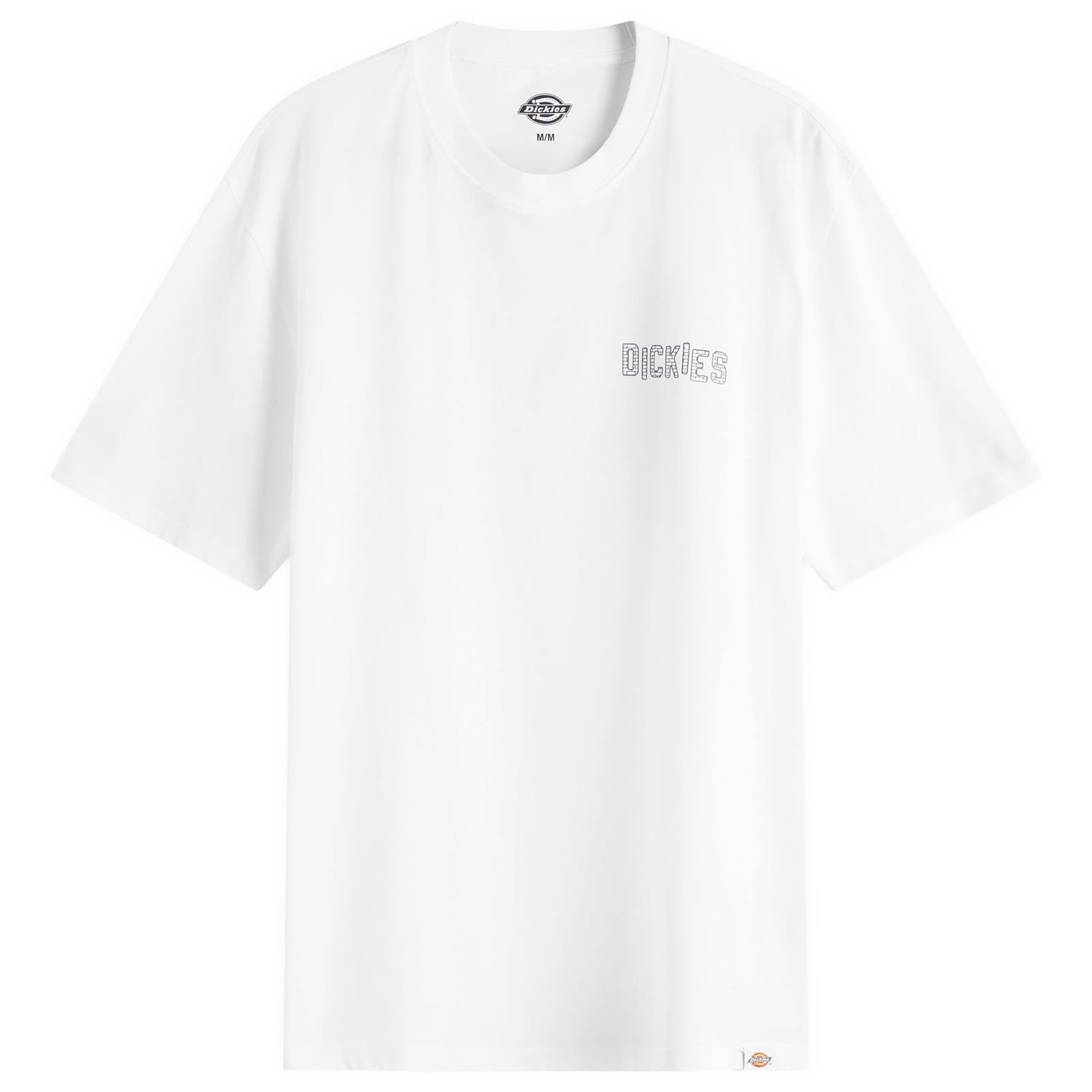 Tričko Dickies Bricklance T-Shirt, Large Biela | DK0A4Z8R0WH1-452, 1