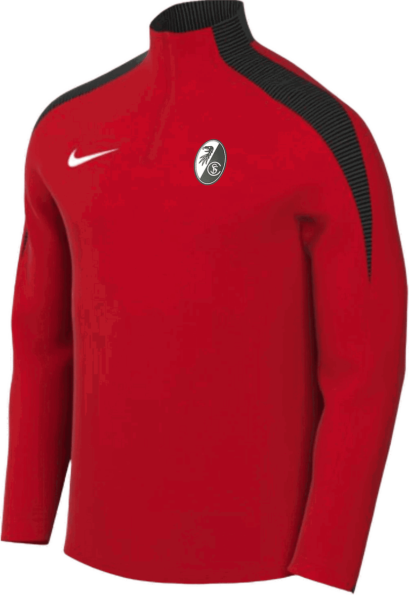 Mikina Nike SC Freiburg Drill Top Červená | 5scffd7671-657