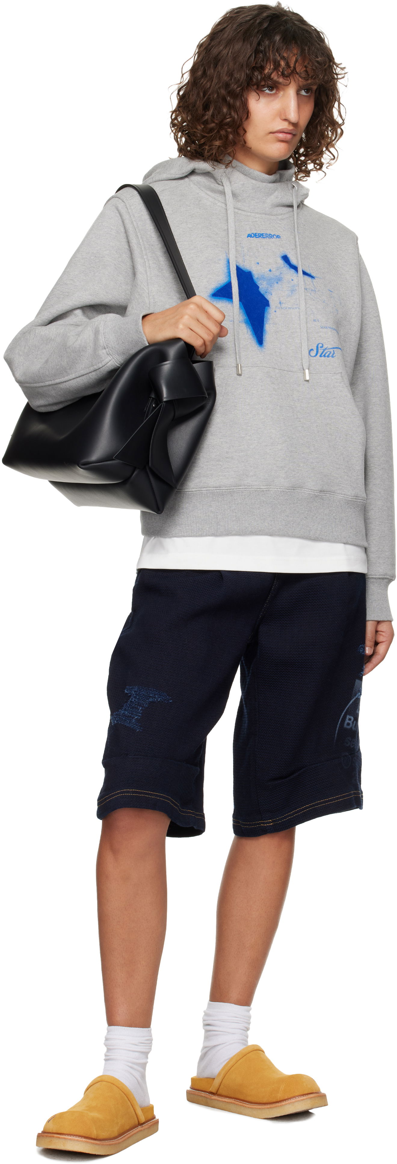 Star Print Hoodie