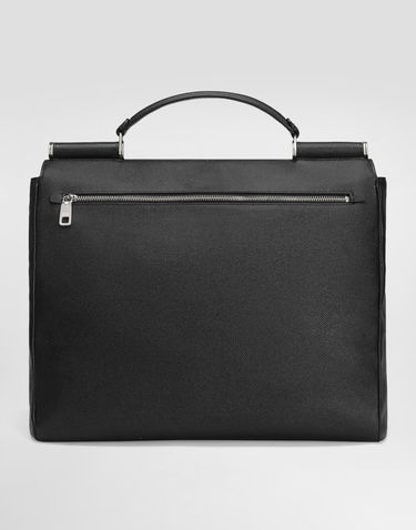 Taška cez rameno Dolce & Gabbana Dolce & Gabbana Sicily Briefcase Čierna | BM2447BG06580999, 3