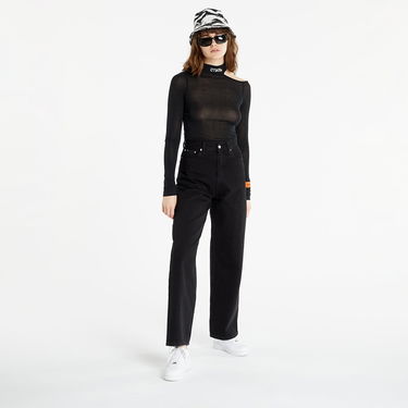 Tričko HERON PRESTON Cut Shoulder Mockneck Ctnmb Čierna | HWAB023S22JER0011001, 0
