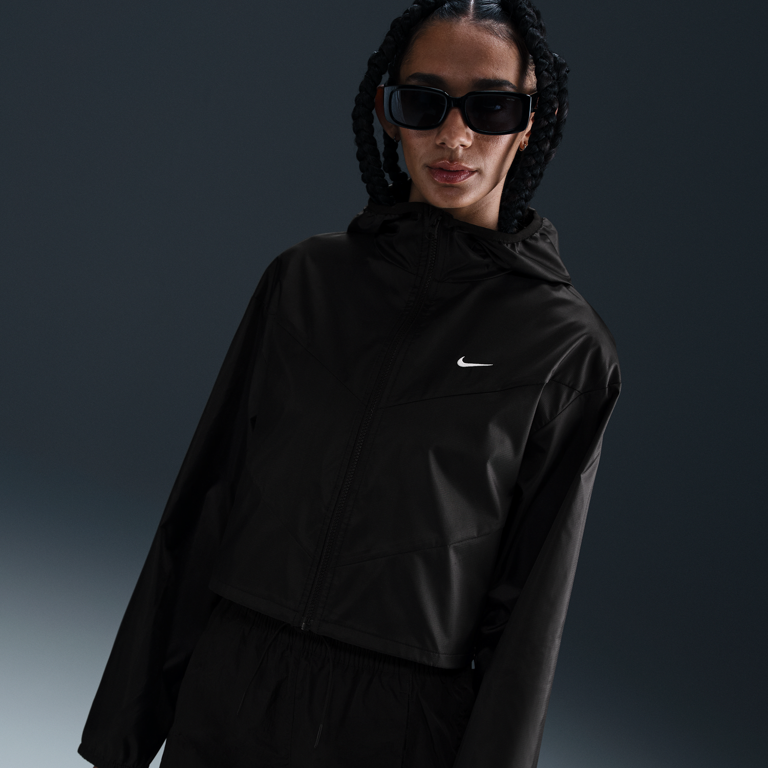 Vetrovka Nike Sportswear Windrunner Hooded Woven Jacket Čierna | HJ1182-010, 0