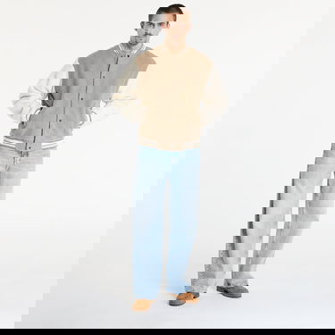 Bomber bunda Urban Classics Teddy College Jacket Dark Taupe Béžová | TB7943-01279, 4