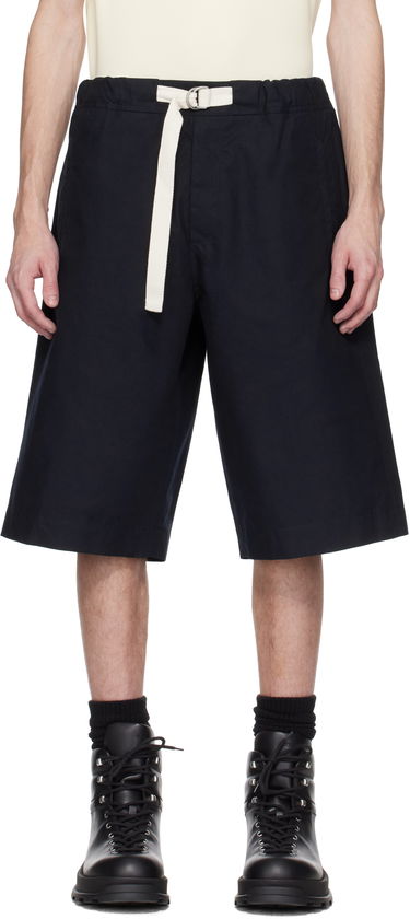 Šortky Jil Sander Jil Sander Organic Cotton Bermuda Shorts Čierna | J47KA0263_J45296, 0