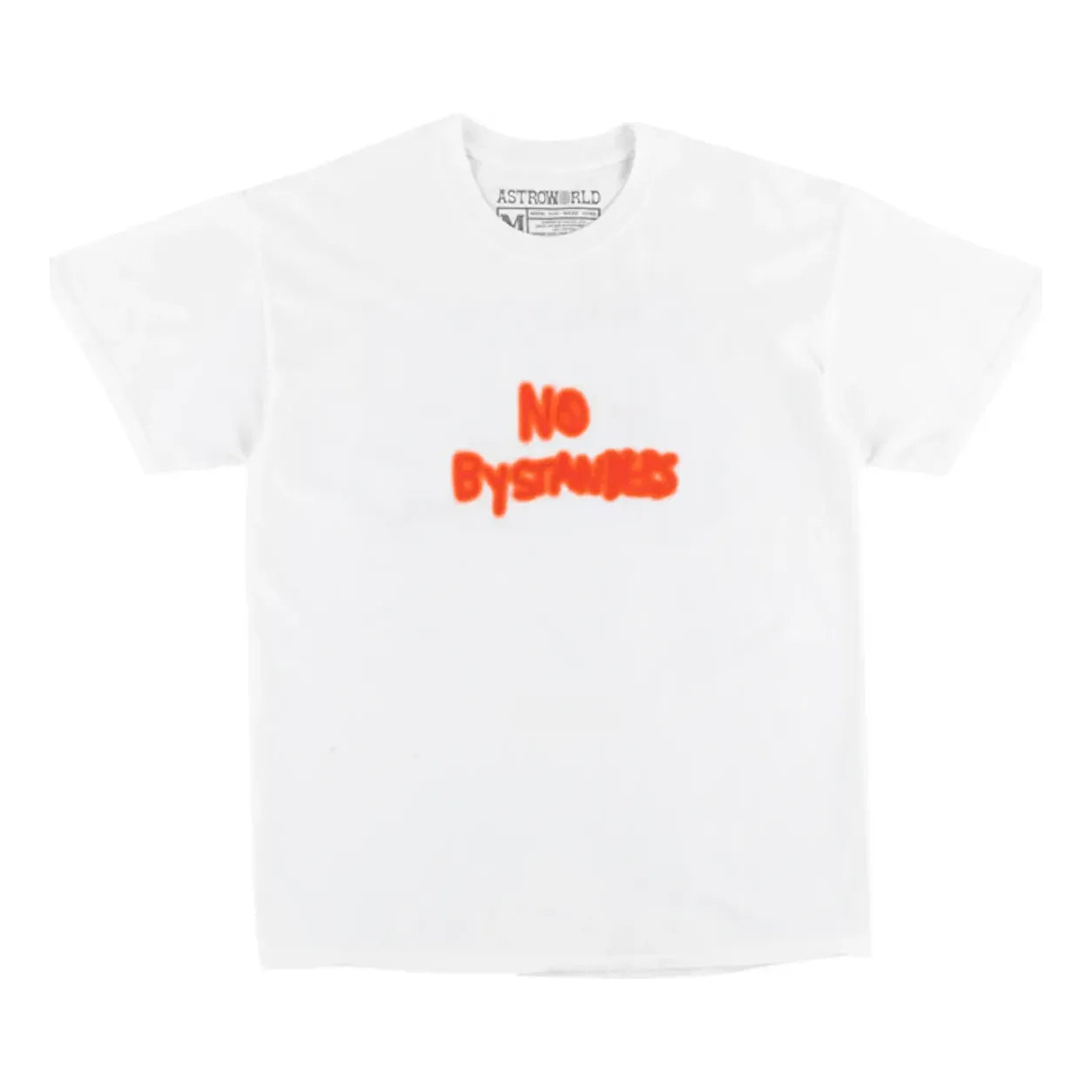 Tričko Cactus Jack by Travis Scott Travis Scott No Bystanders T-Shirt Biela | TC-312, 0