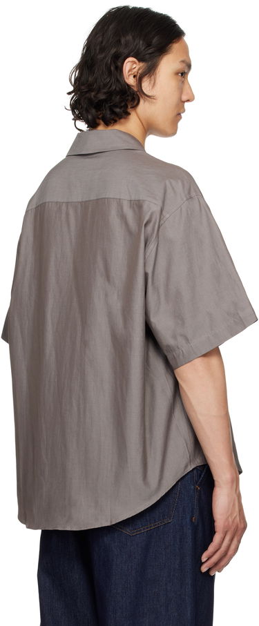 Košeľa AMI AMI Paris Cotton Boxy Shirt Šedá | HSH236.CO0099, 2
