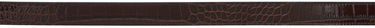 Opasok Tom Ford TOM FORD Croc Angled Buckle Belt Hnedá | TB286-LCL439X, 1