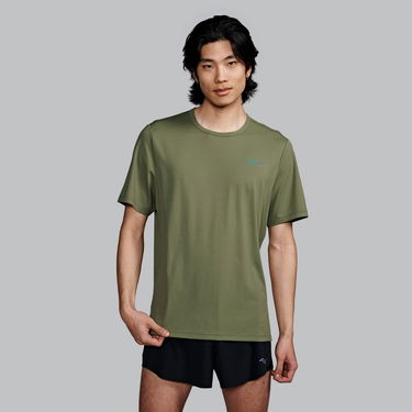 Tričko Saucony Endorphin Short Sleeve T-Shirt Zelené | SAM800394-OV, 1