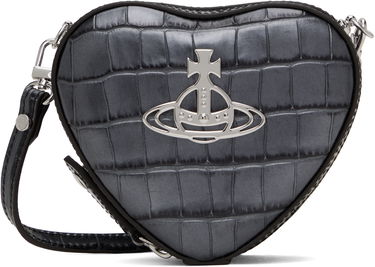 Kabelka Vivienne Westwood Vivienne Westwood Mini Heart Crossbody Pouch Šedá | 58020003W-L00A2-, 0