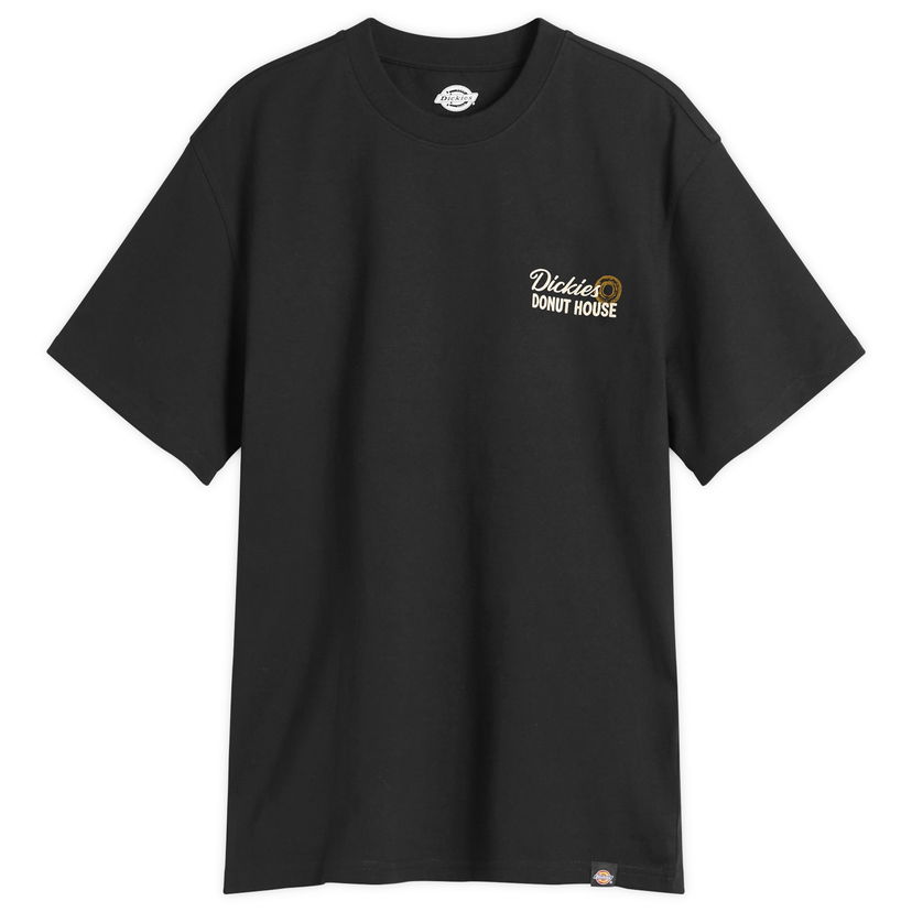 Tričko Dickies Donut House T-Shirt, Size Large Čierna | DK0A87QNBLK1
