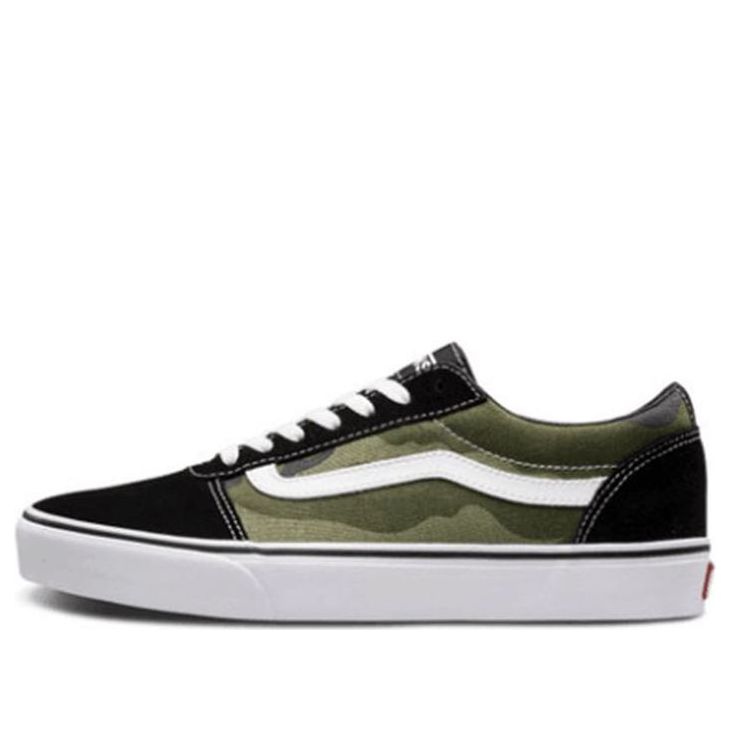 Tenisky a topánky Vans Ward Camouflage Zelené | VN0A38DMU2I, 0