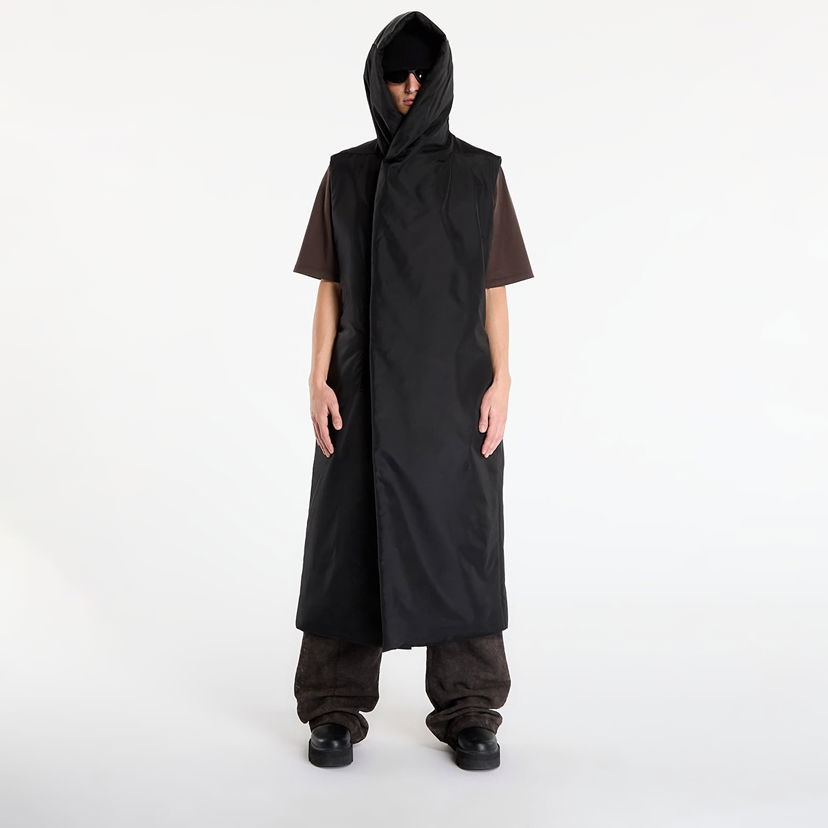 Kabáty Rick Owens Rick Owens DRKSHDW Hooded Liner Čierna | DU02E7972 NCV 09