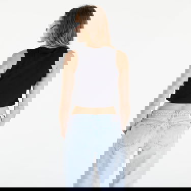 Tielko CALVIN KLEIN Jeans Seaming Rib Tank Top Black Čierna | J20J223108 BEH, 4