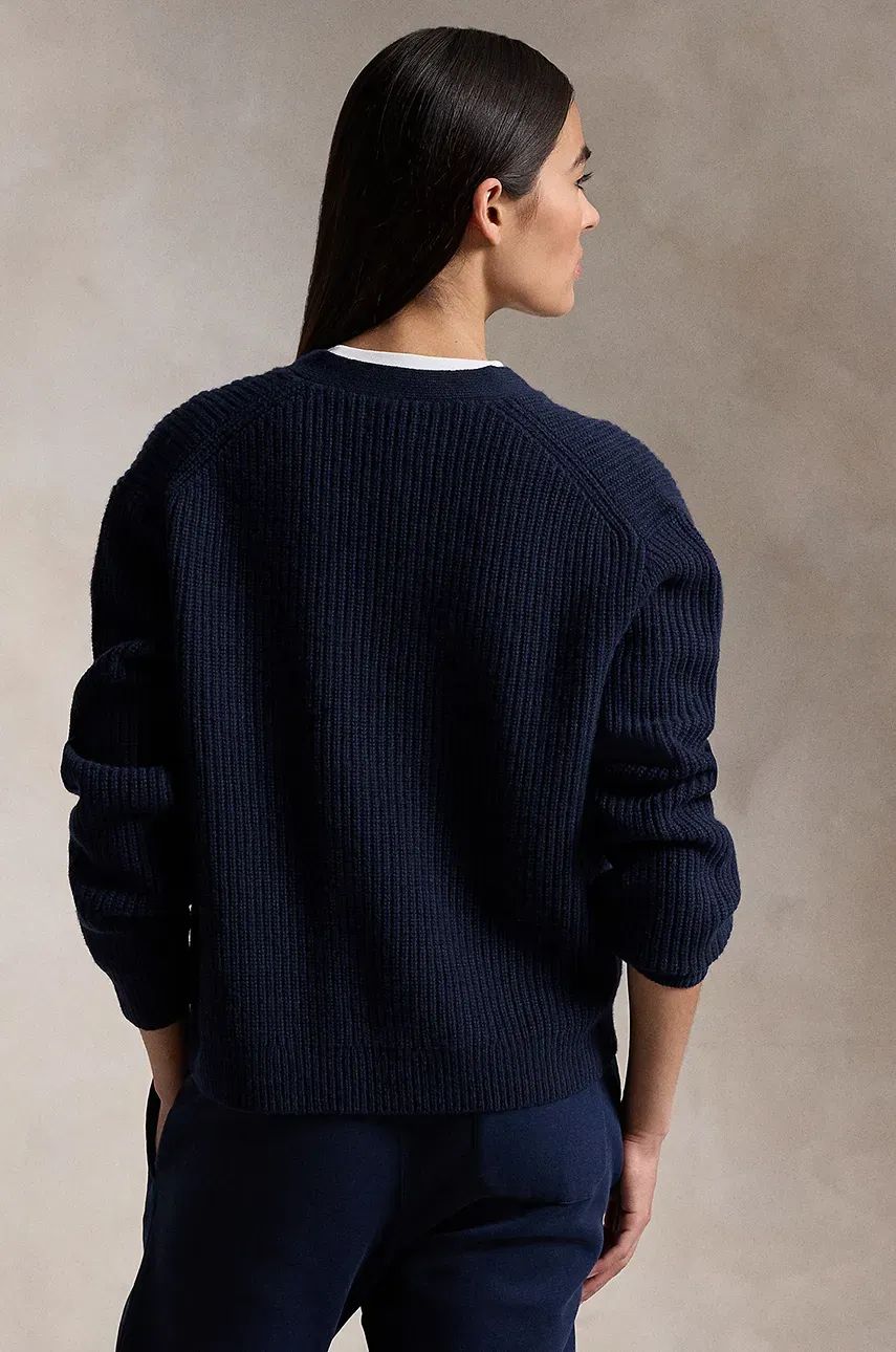 Sveter Polo by Ralph Lauren Cardigan Modrá | 211944515, 1