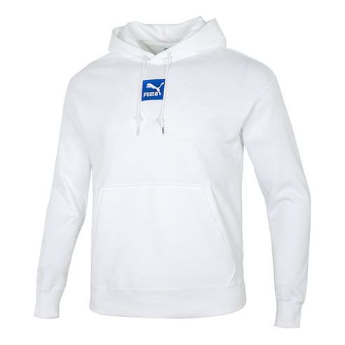 Mikina Puma Men's Hoodie With Logo Biela | 536774-02