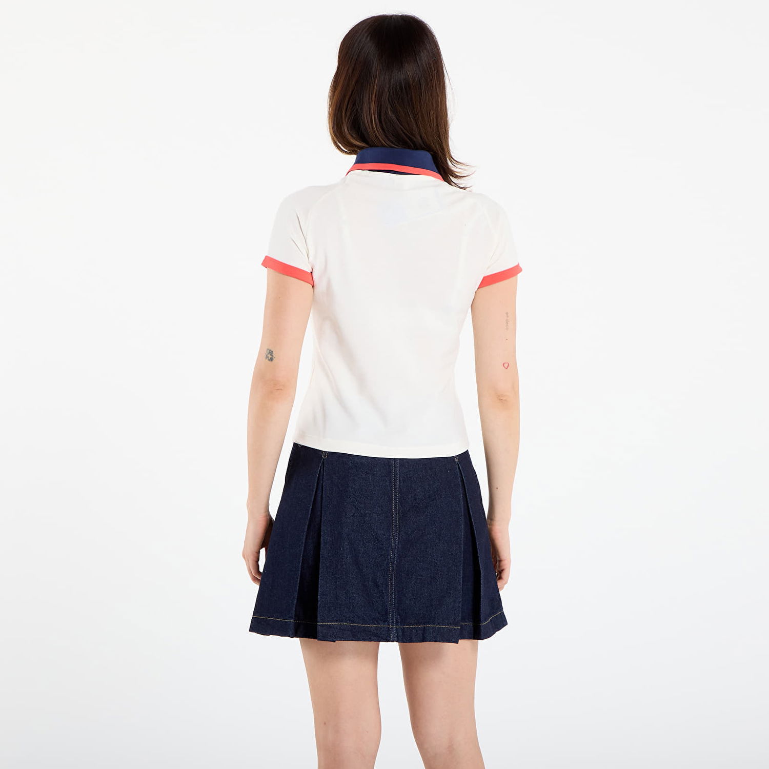 Polo tričko adidas Performance Cropped Polo Shirt Biela | JY3515, 1