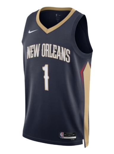 Dres Nike New Orleans Pelicans Icon Edition 2022/23 Dri-FIT Jersey Modrá | DN2014-419