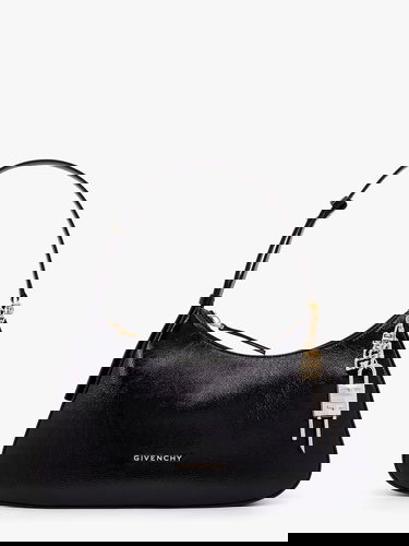 Taška cez rameno Givenchy Black Leather Shoulder Bag Čierna | BB511JB27X001, 0